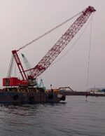 Fuwa QUY250-1 Crawler Crane for sale – 91m Main Boom, 61m Luffing Jib, 31m Fixed Jib – 2010 Model – Located in Maharashtra.
