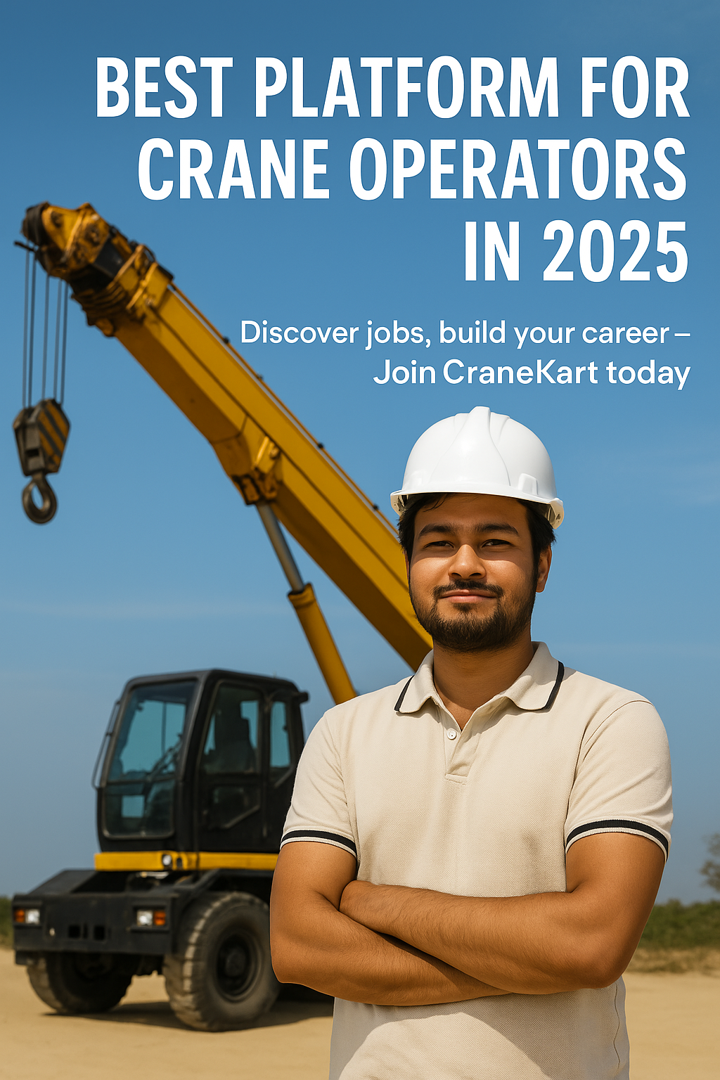 CraneKart connects verified crane operators with real job opportunities in India.